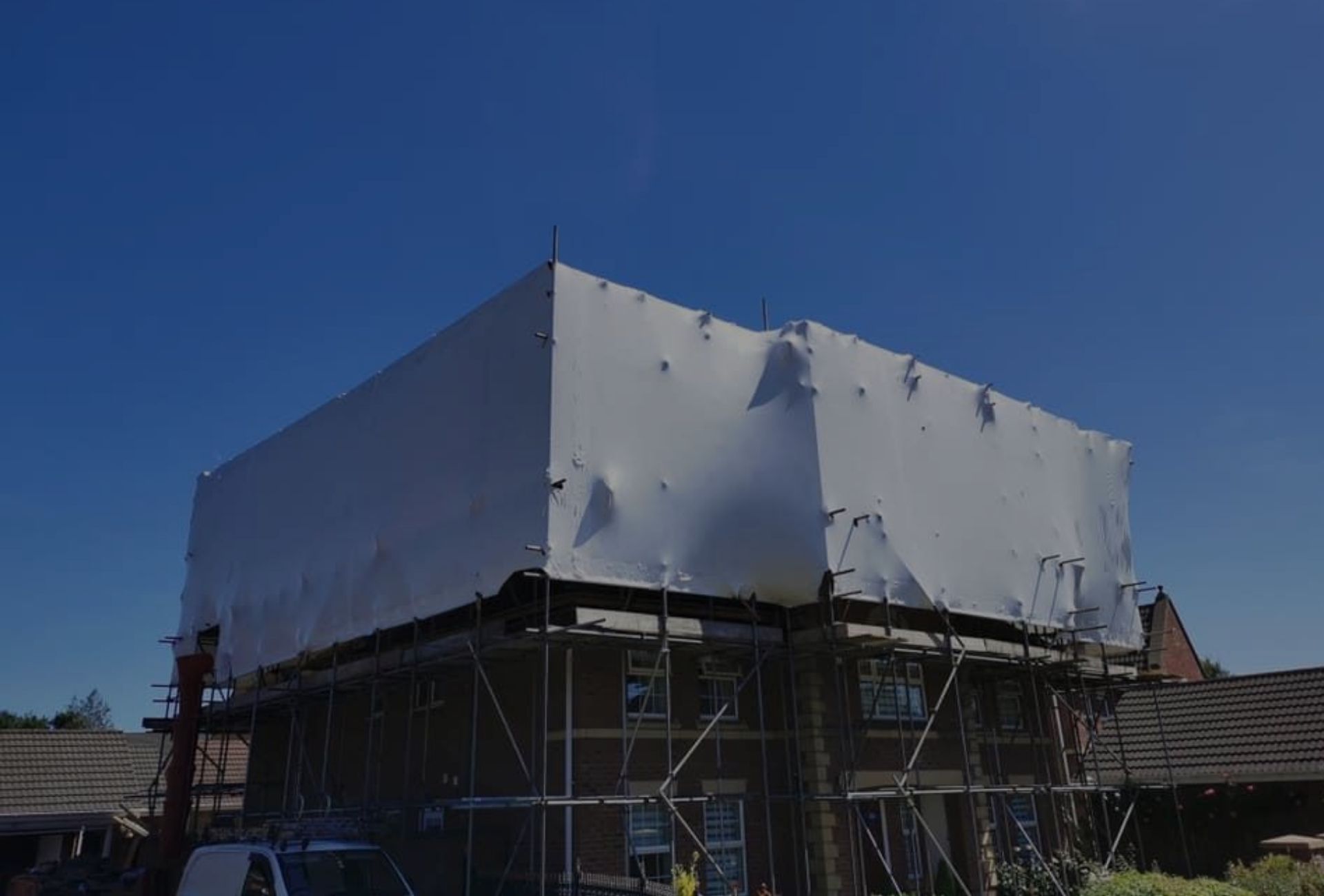 Temporary Roof Scaffolding